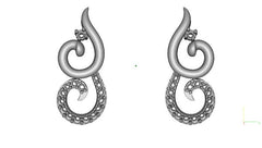 NK90032E- Jewelry CAD Design -Necklaces, Necklace Earrings