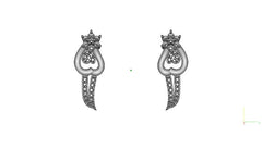 NK90042E- Jewelry CAD Design -Necklaces, Necklace Earrings
