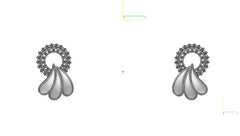 NK90044E- Jewelry CAD Design -Necklaces, Necklace Earrings