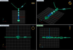 NK90097- Jewelry CAD Design -Necklaces