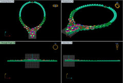 NK90100- Jewelry CAD Design -Necklaces