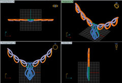 NK90102- Jewelry CAD Design -Necklaces