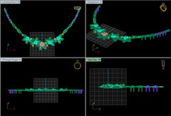 NK90110- Jewelry CAD Design -Necklaces