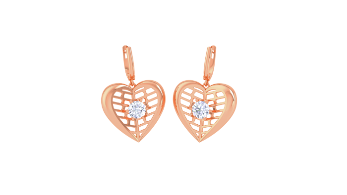 SET90077E- Jewelry CAD Design -Pendant Sets, Heart Collection
