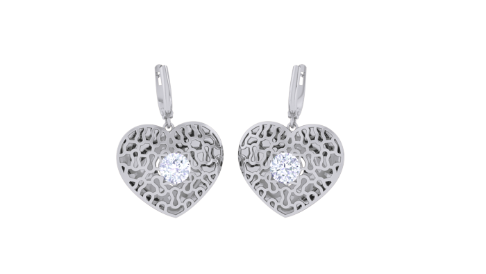SET90085E- Jewelry CAD Design -Pendant Sets, Heart Collection