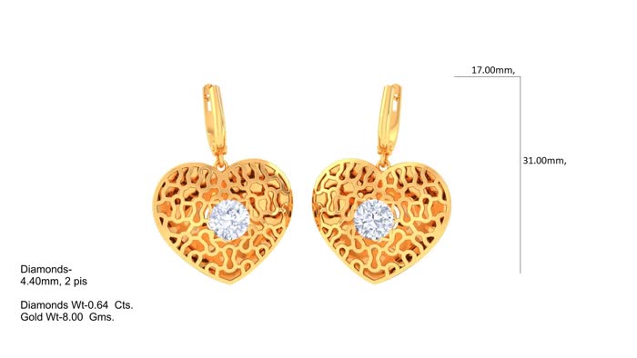 SET90085E- Jewelry CAD Design -Pendant Sets, Heart Collection