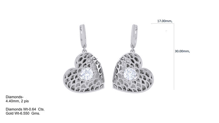 SET90093E- Jewelry CAD Design -Pendant Sets, Heart Collection