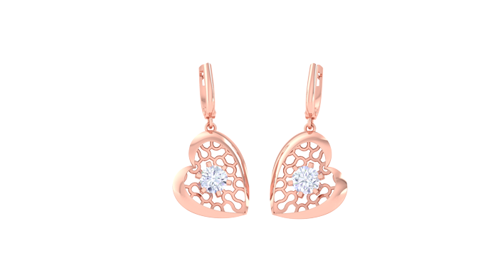 SET90102E- Jewelry CAD Design -Pendant Sets, Heart Collection