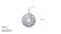 SET90072P- Jewelry CAD Design -Pendant Sets