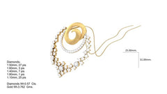 SET90122P- Jewelry CAD Design -Pendant Sets