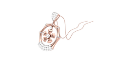 SET90125P- Jewelry CAD Design -Pendant Sets