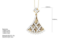 SET90139P- Jewelry CAD Design -Pendant Sets