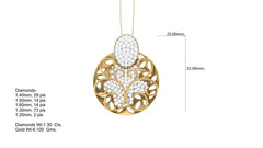 SET90145P- Jewelry CAD Design -Pendant Sets