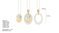 SET90147P- Jewelry CAD Design -Pendant Sets