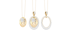 SET90147P- Jewelry CAD Design -Pendant Sets