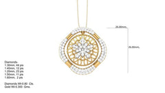 SET90153P- Jewelry CAD Design -Pendant Sets