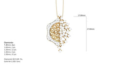 SET90166P- Jewelry CAD Design -Pendant Sets