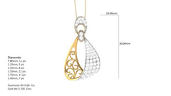 SET90172P- Jewelry CAD Design -Pendant Sets