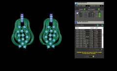 SET90181E- Jewelry CAD Design -Pendant Sets