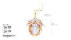 SET90184P- Jewelry CAD Design -Pendant Sets