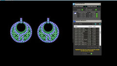 SET90190E- Jewelry CAD Design -Pendant Sets