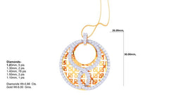 SET90190P- Jewelry CAD Design -Pendant Sets