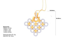 SET90193P- Jewelry CAD Design -Pendant Sets