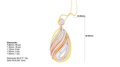 SET90198P- Jewelry CAD Design -Pendant Sets