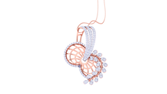SET90202P- Jewelry CAD Design -Pendant Sets