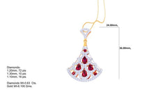 SET90214P- Jewelry CAD Design -Pendant Sets