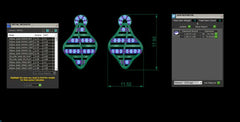 SET90262E- Jewelry CAD Design -Pendant Sets