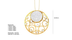 SET90314P- Jewelry CAD Design -Pendant Sets