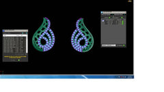 SET90330E- Jewelry CAD Design -Pendant Sets