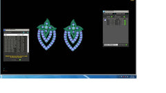 SET90334E- Jewelry CAD Design -Pendant Sets