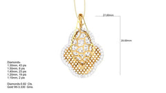 SET90342P- Jewelry CAD Design -Pendant Sets