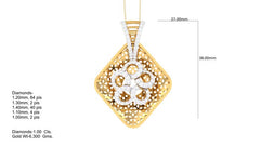 SET90345P- Jewelry CAD Design -Pendant Sets