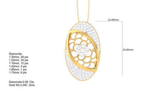 SET90347P- Jewelry CAD Design -Pendant Sets