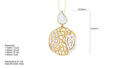 SET90349P- Jewelry CAD Design -Pendant Sets