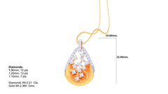 SET90389P- Jewelry CAD Design -Pendant Sets