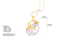 SET90415P- Jewelry CAD Design -Pendant Sets