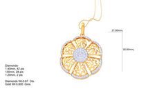 SET90462P- Jewelry CAD Design -Pendant Sets