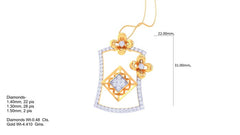 SET90486P- Jewelry CAD Design -Pendant Sets