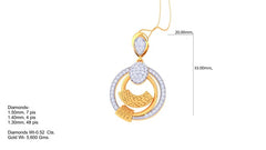 SET90487P- Jewelry CAD Design -Pendant Sets