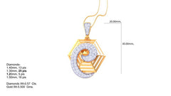 SET90489P- Jewelry CAD Design -Pendant Sets