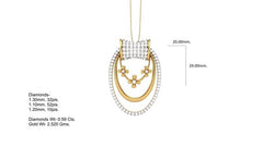 SET90494P- Jewelry CAD Design -Pendant Sets