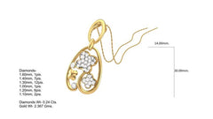 SET90510P- Jewelry CAD Design -Pendant Sets