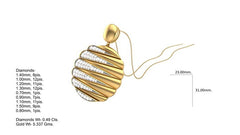 SET90519P- Jewelry CAD Design -Pendant Sets