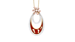 PN90306- Jewelry CAD Design -Pendants, Enamel Collection, Light Weight Collection