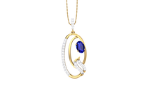 PN90346- Jewelry CAD Design -Pendants, Fancy Collection, Fancy Diamond Collection, Color Stone Collection