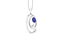 PN90346- Jewelry CAD Design -Pendants, Fancy Collection, Fancy Diamond Collection, Color Stone Collection